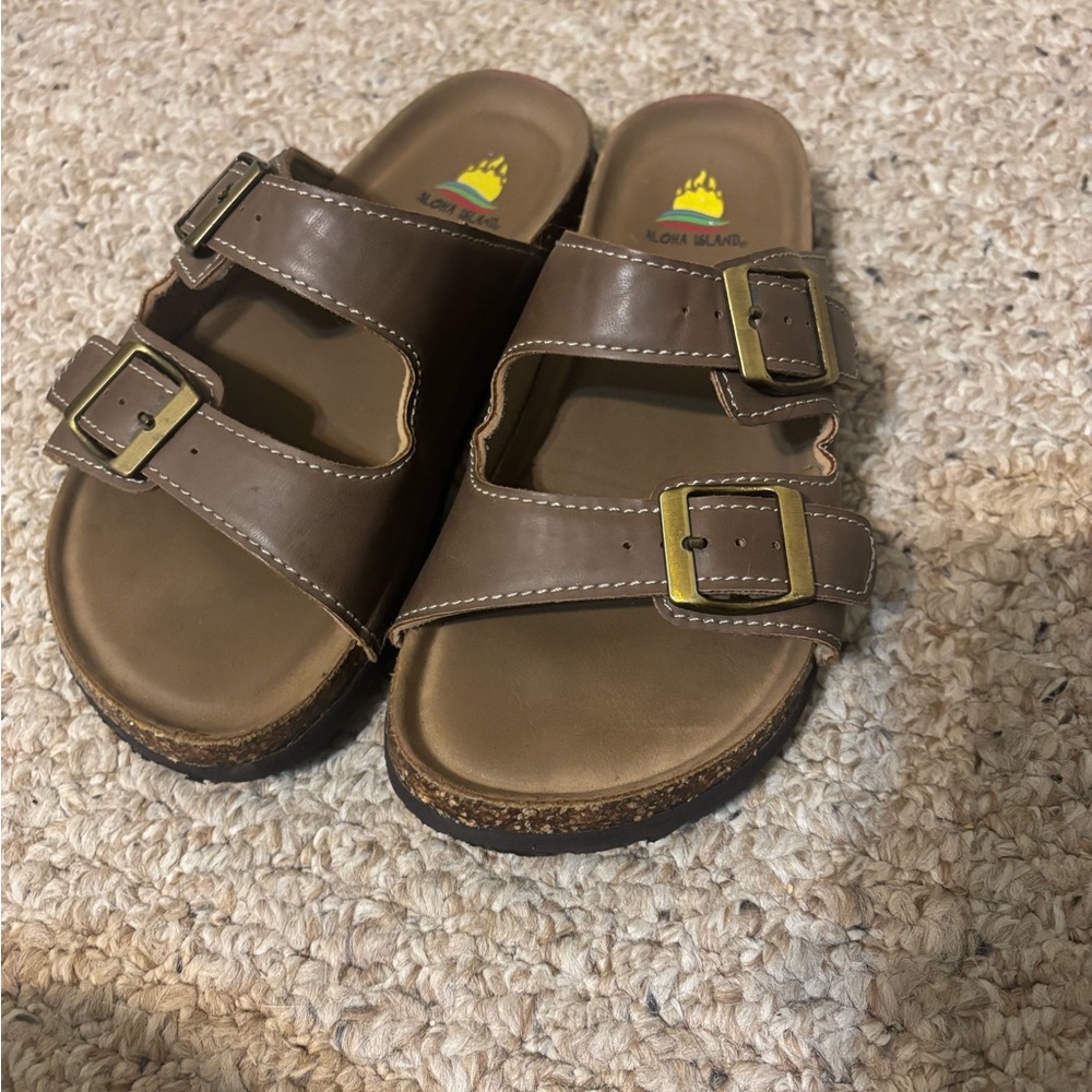 Kids Brown Sandals